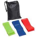 Power Grip 3-Piece Fitness Band Set 2 Power Grip 3-Piece Fitness Band Set 2