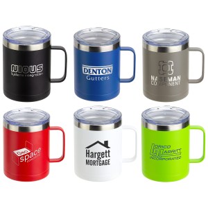 Ceva 14 oz Copper-Coated Powder-Coated Insulated Mug 1 Ceva 14 oz Copper-Coated Powder-Coated Insulated Mug 1