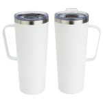 Maroni 28 oz Vacuum Insulated Stainless Steel Mug - White Maroni 28 oz Vacuum Insulated Stainless Steel Mug - White