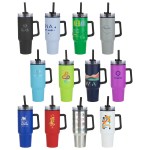 Outpost 40 oz Stainless Steel/Polypropylene Mug 1 Outpost 40 oz Stainless Steel/Polypropylene Mug 1
