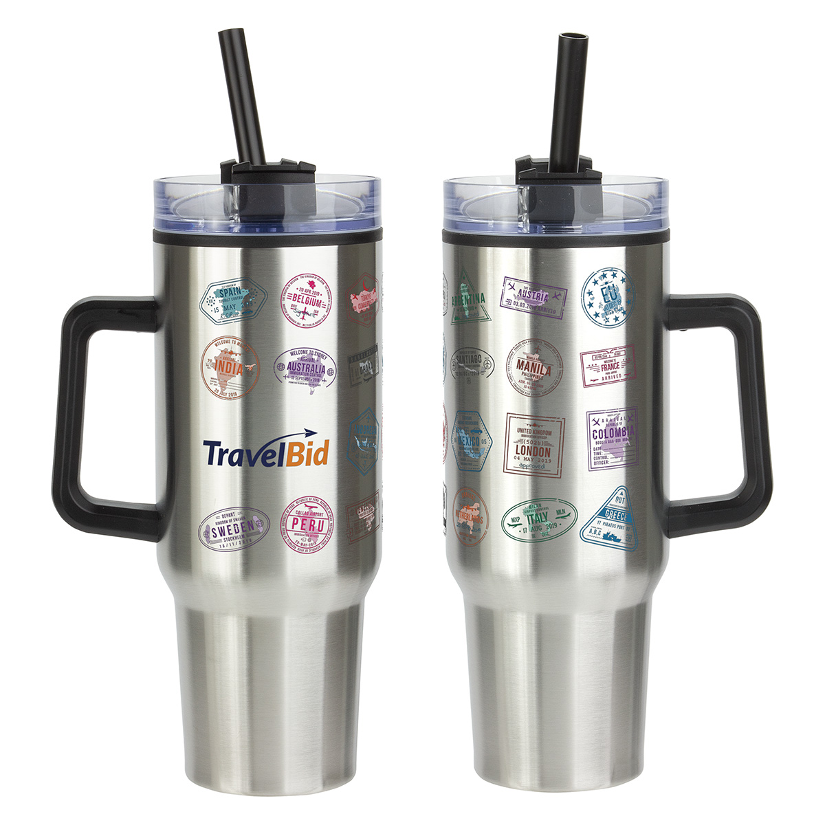 Outpost 40 oz Stainless Steel/Polypropylene Mug 1