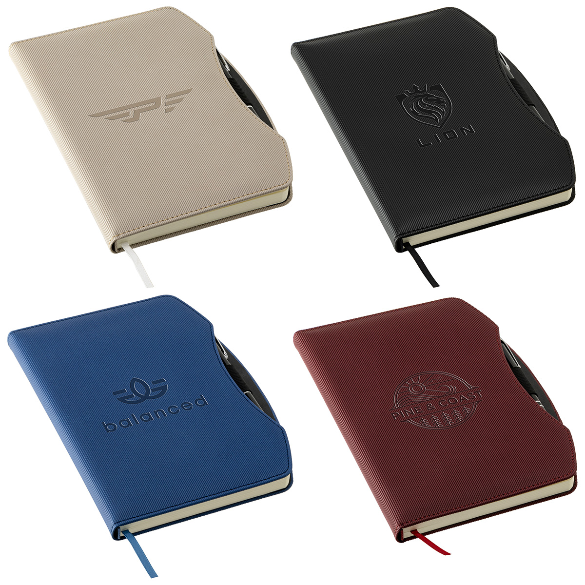 Arc Hardcover Journal with Pen 1