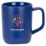 Marzano 18 oz Recycled Ceramic Mug - Blue Marzano 18 oz Recycled Ceramic Mug - Blue