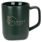 Marzano 18 oz Recycled Ceramic Mug - Dark Green Marzano 18 oz Recycled Ceramic Mug - Dark Green