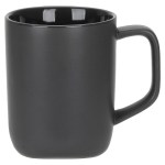 Marzano 18 oz Recycled Ceramic Mug - Dark Gray Marzano 18 oz Recycled Ceramic Mug - Dark Gray