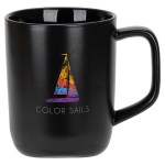 Marzano 18 oz Recycled Ceramic Mug - Black Marzano 18 oz Recycled Ceramic Mug - Black