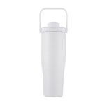 Alaia 30 oz Recycled Stainless Steel Vacuum Tumbler - White Alaia 30 oz Recycled Stainless Steel Vacuum Tumbler - White