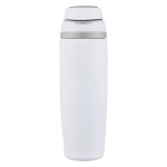 Savanah 25 oz Eco-friendly Vacuum Insulated Stainless Steel Bottle - White Savanah 25 oz Eco-friendly Vacuum Insulated Stainless Steel Bottle - White