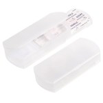 Health Case Bandage Holder Pill Box - White Health Case Bandage Holder Pill Box - White