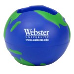 Earth Stress Reliever Desktop Bin - Blue/Green Earth Stress Reliever Desktop Bin - Blue/Green