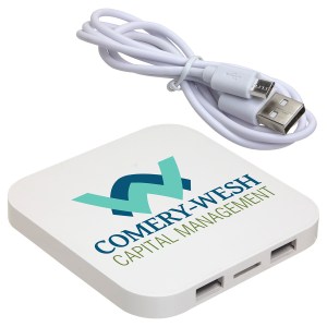 Power Deck Wireless Charger with Dual USB Ports 1 Power Deck Wireless Charger with Dual USB Ports 1