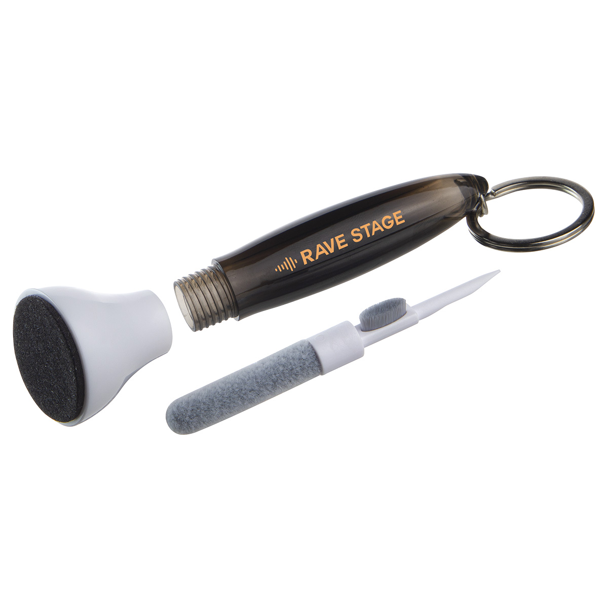 Swab Microfiber Earbud & Screen Cleaner with Key Ring 1