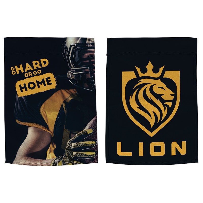 Polyester Poplin Garden Flag 17" x 12" 220GSM Full Color on two sides 1 Polyester Poplin Garden Flag 17" x 12" 220GSM Full Color on two sides 1