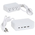 Relay 5' Charging Station with Type-C, USB & AC Outlets 2 Relay 5' Charging Station with Type-C, USB & AC Outlets 2