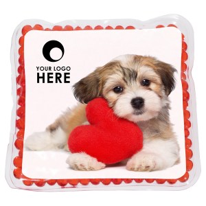 Puppy Love Square Aqua Pearls™ Hot/Cold Pack 1 Puppy Love Square Aqua Pearls™ Hot/Cold Pack 1