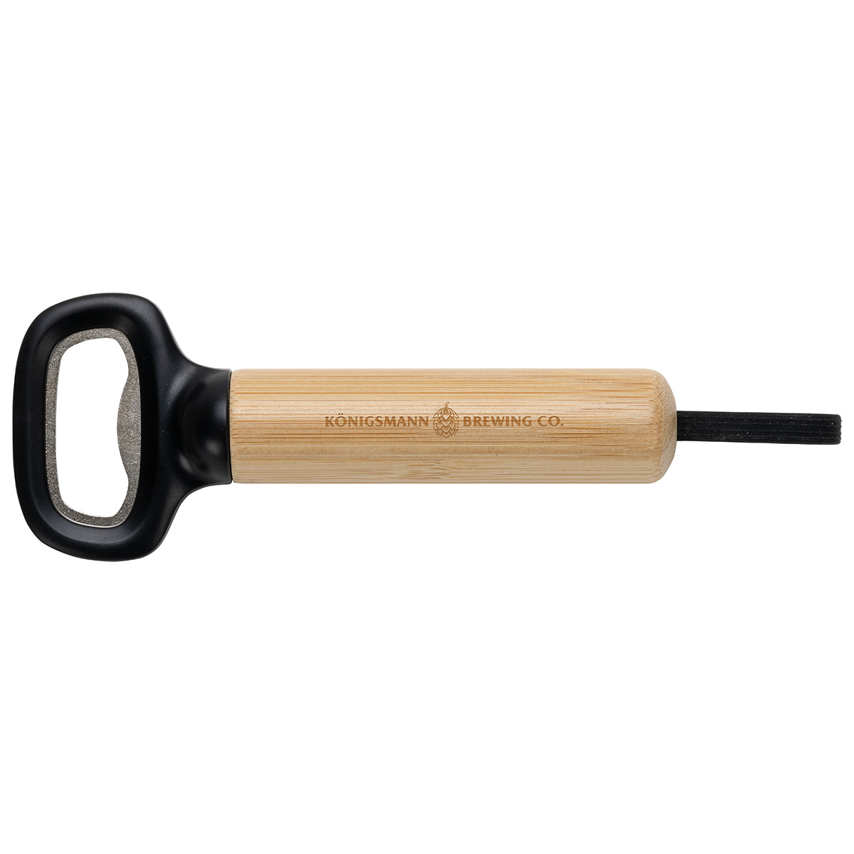Pop Top Bamboo Bottle Opener 1
