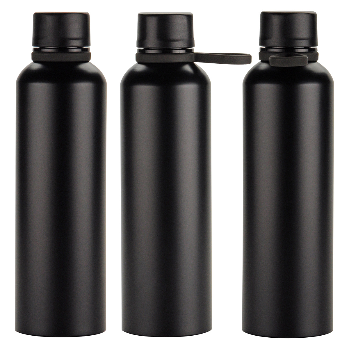 Avento 25 oz Recycled Aluminum Bottle with Silicone Loop 1