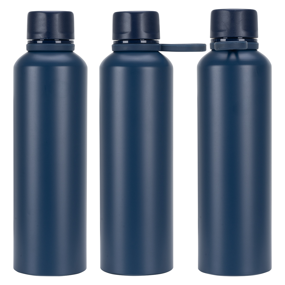 Avento 25 oz Recycled Aluminum Bottle with Silicone Loop 1