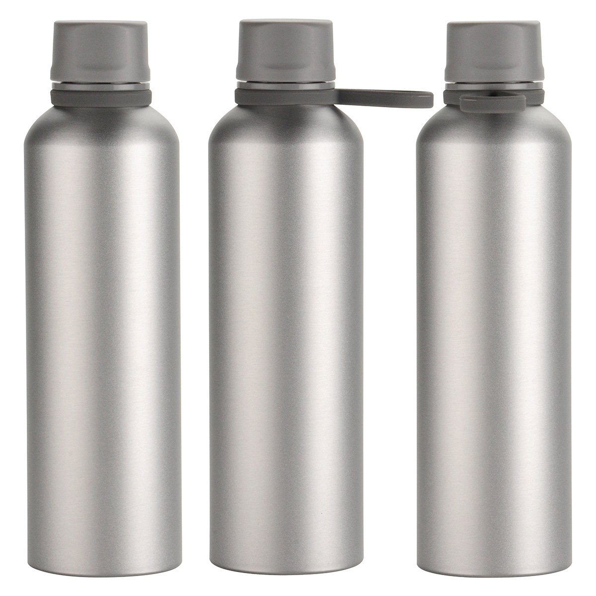 Avento 25 oz Recycled Aluminum Bottle with Silicone Loop 1