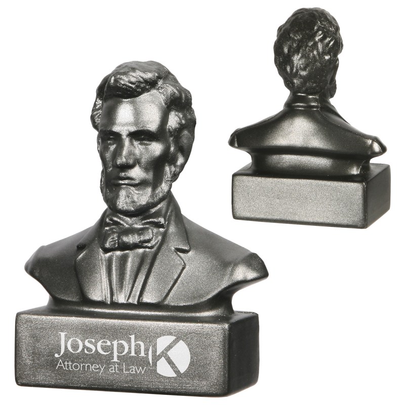 Abraham Lincoln Bust Stress Reliever 1 Abraham Lincoln Bust Stress Reliever 1