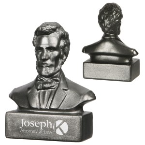 Abraham Lincoln Bust Stress Reliever 1 Abraham Lincoln Bust Stress Reliever 1