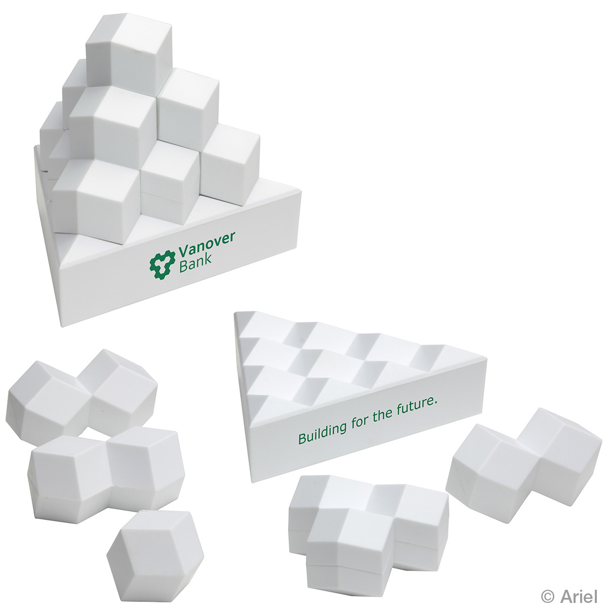 Pyramid Stack Puzzle Set 1
