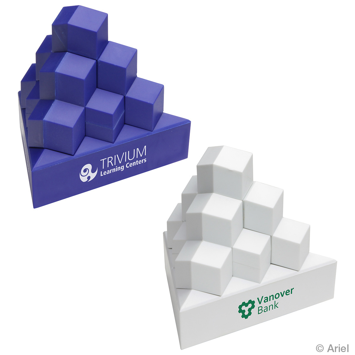 Pyramid Stack Puzzle Set 1