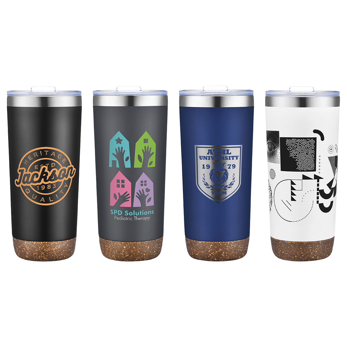 Cerano 22 oz Vacuum Insulated Tumbler with Cork Base 1