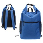 Bellerive Roll Top Backpack - Blue Bellerive Roll Top Backpack - Blue