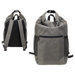 Bellerive Roll Top Backpack - Gray Bellerive Roll Top Backpack - Gray