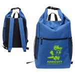 Bellerive Roll Top Backpack - Blue Bellerive Roll Top Backpack - Blue