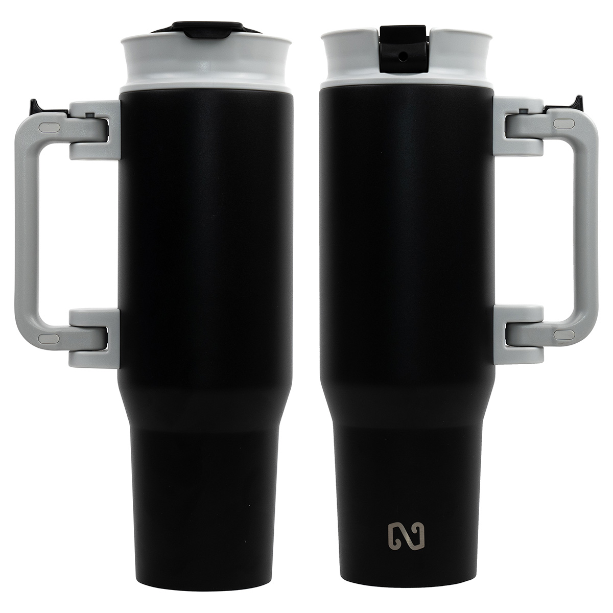 NAYAD® Genesis 40 oz Stainless Steel Double-Wall Mug with Foldable Handle 1