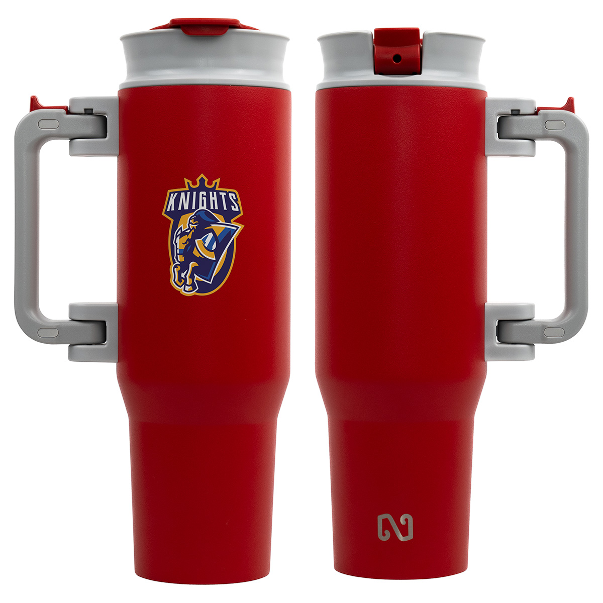 NAYAD® Genesis 40 oz Stainless Steel Double-Wall Mug with Foldable Handle 1