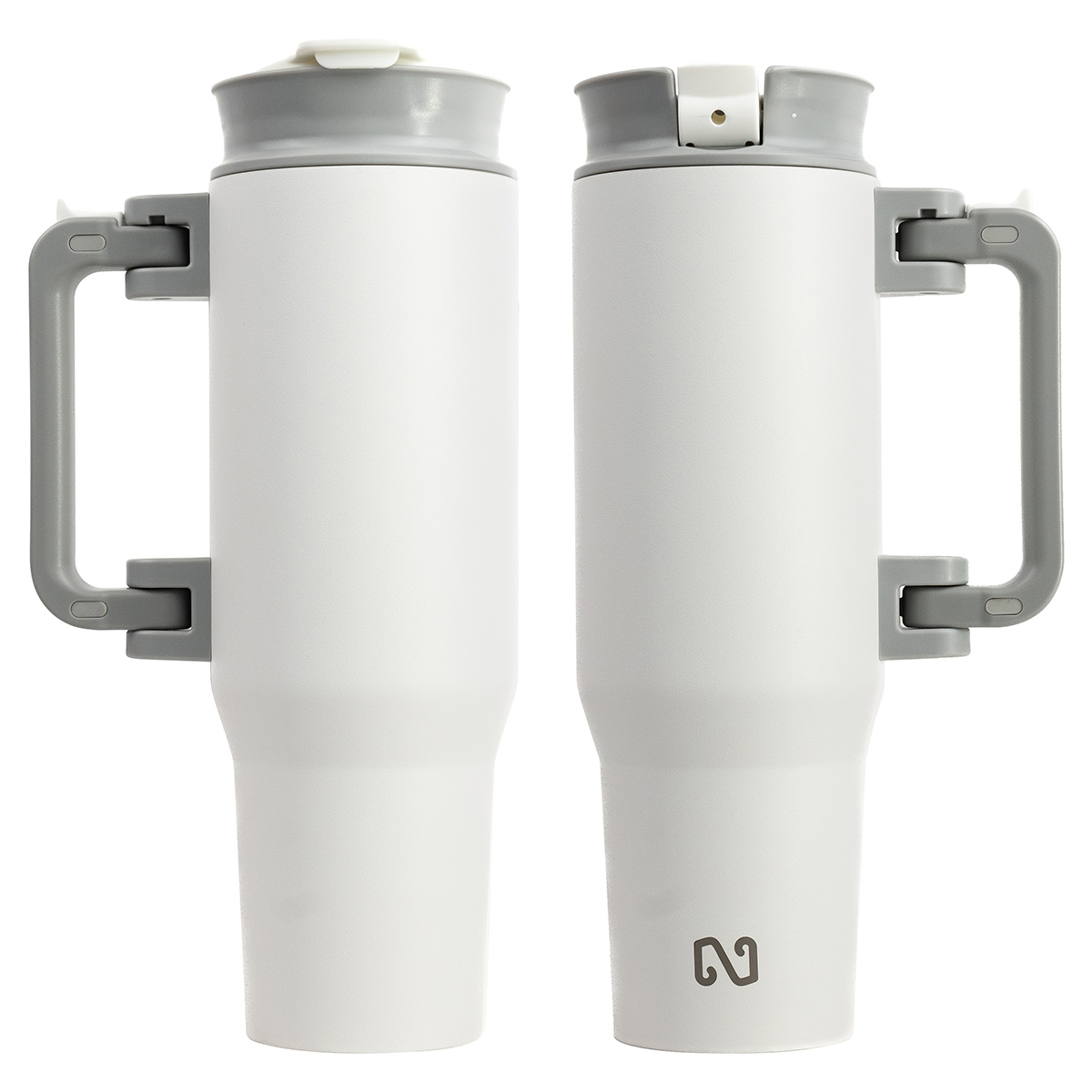 NAYAD® Genesis 40 oz Stainless Steel Double-Wall Mug with Foldable Handle 1