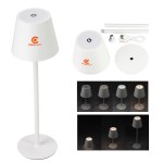 Illume Rechargeable Touch-Control Mini Desk Lamp - White Illume Rechargeable Touch-Control Mini Desk Lamp - White