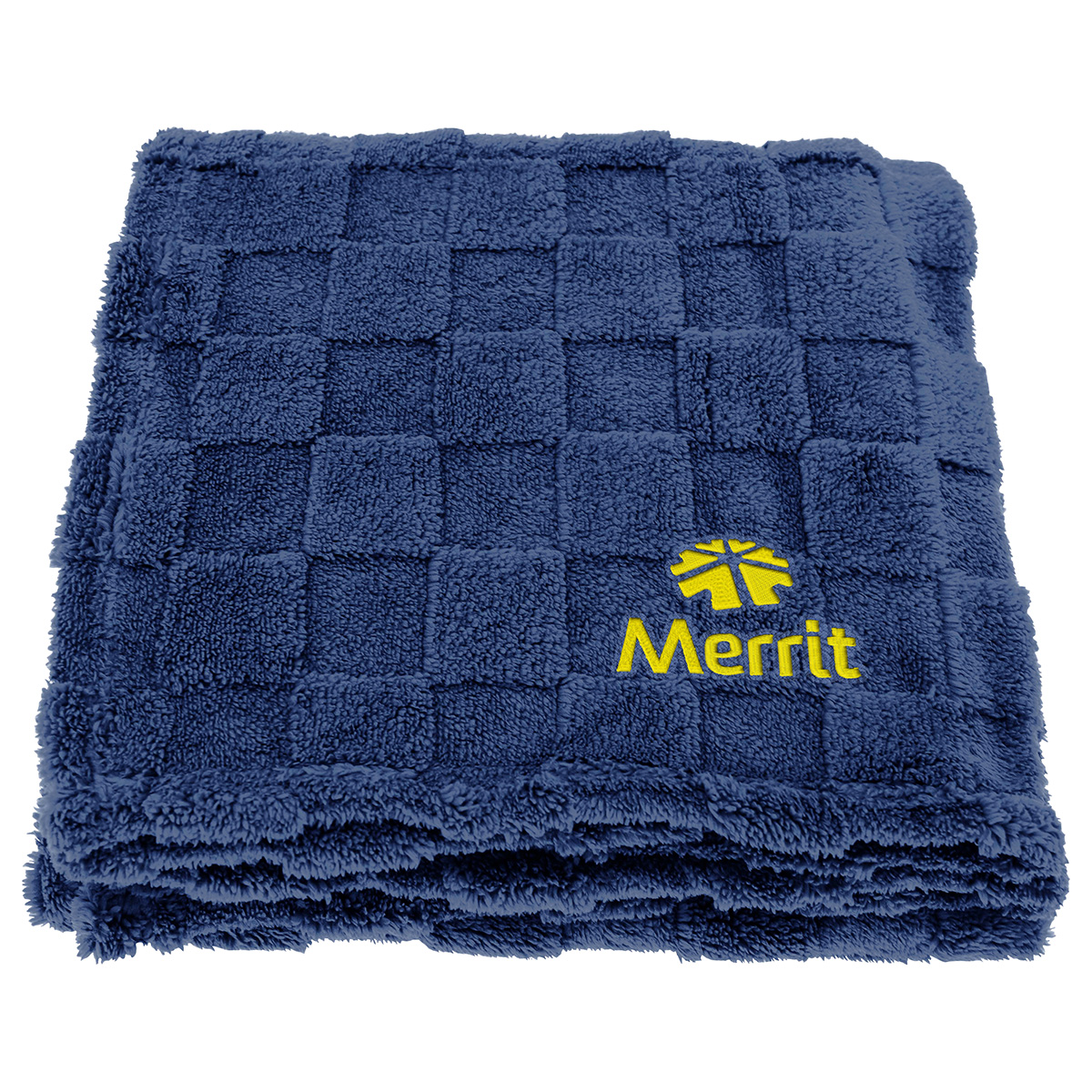 Riviera Soft-Plush Checkerboard Blanket 1