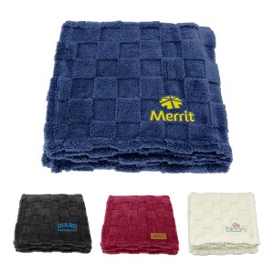 Riviera Soft-Plush Checkerboard Blanket 1 Riviera Soft-Plush Checkerboard Blanket 1