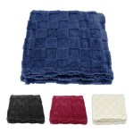 Riviera Soft-Plush Checkerboard Blanket 2 Riviera Soft-Plush Checkerboard Blanket 2