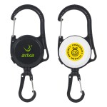 Waypoint Retractable & Lockable Dual Carabiner 1 Waypoint Retractable & Lockable Dual Carabiner 1
