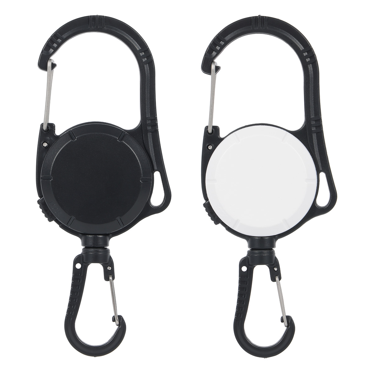 Waypoint Retractable & Lockable Dual Carabiner 1