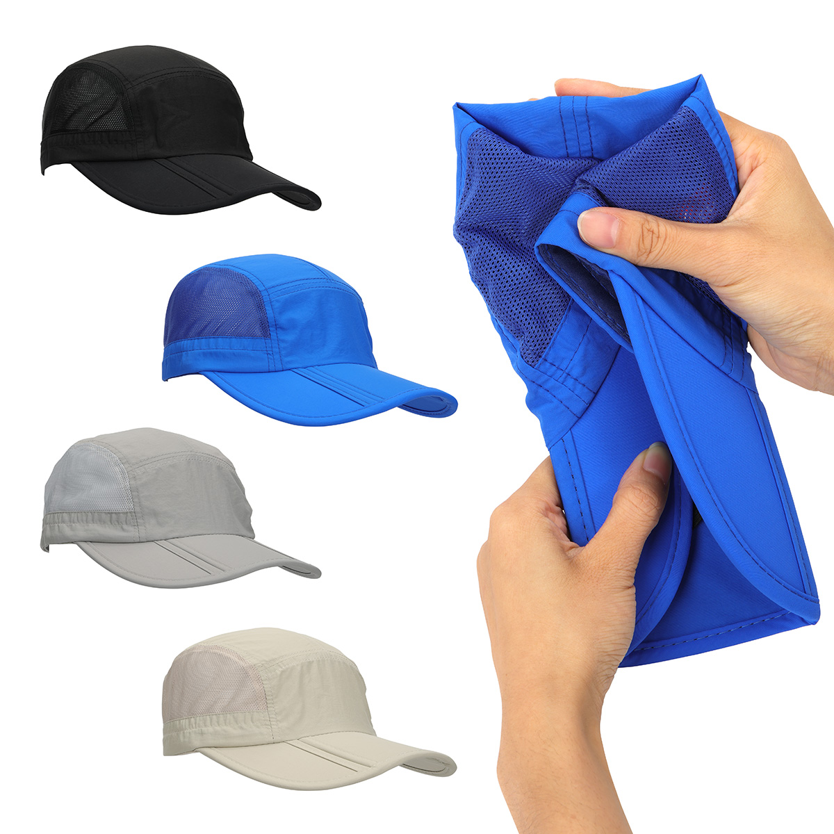 Reston Foldable Polyester Cap 1