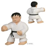 Karate Man Stress Reliever - White Karate Man Stress Reliever - White