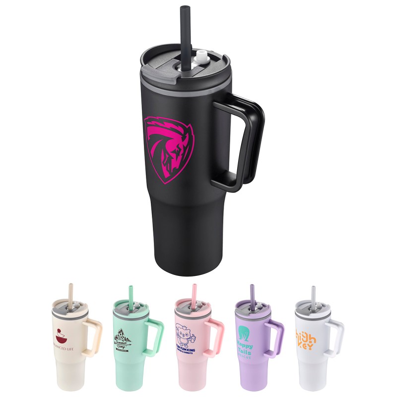 Sofia 30 oz Double-Wall Polypropylene Mug 1 Sofia 30 oz Double-Wall Polypropylene Mug 1