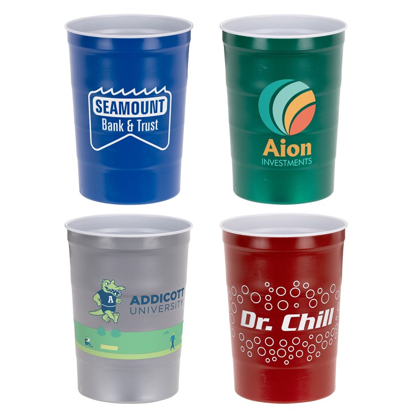 Halftime 16 oz USA-Made Steel Chill Cup 1 Halftime 16 oz USA-Made Steel Chill Cup 1
