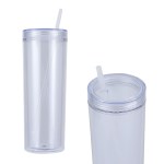 Arden 16 oz Recycled Acrylic Straw Tumbler - Clear Arden 16 oz Recycled Acrylic Straw Tumbler - Clear