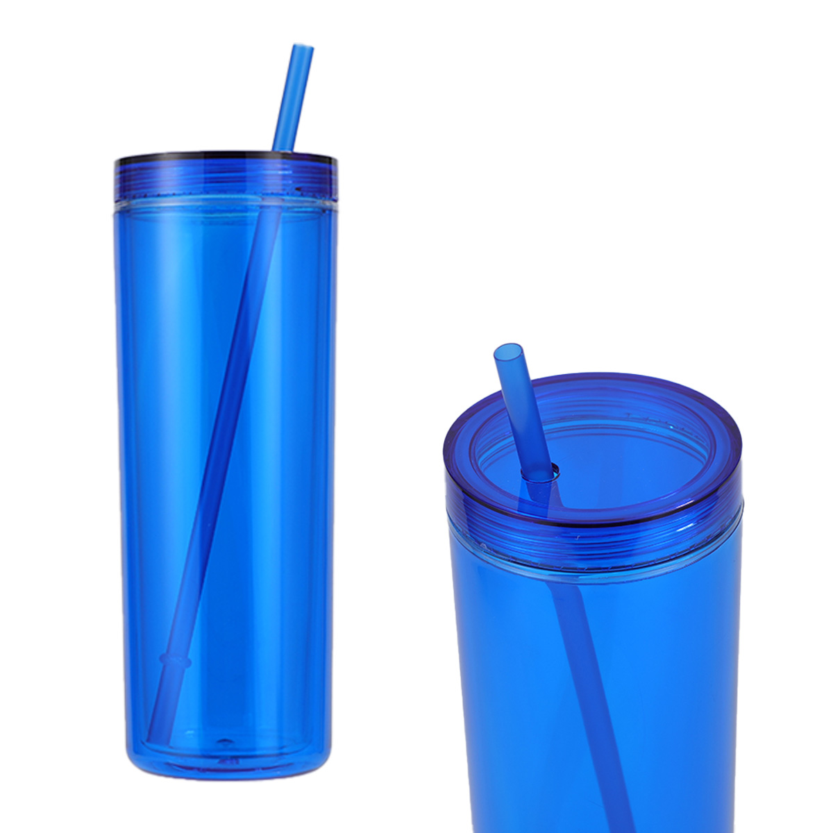 Arden 16 oz Recycled Acrylic Straw Tumbler 1