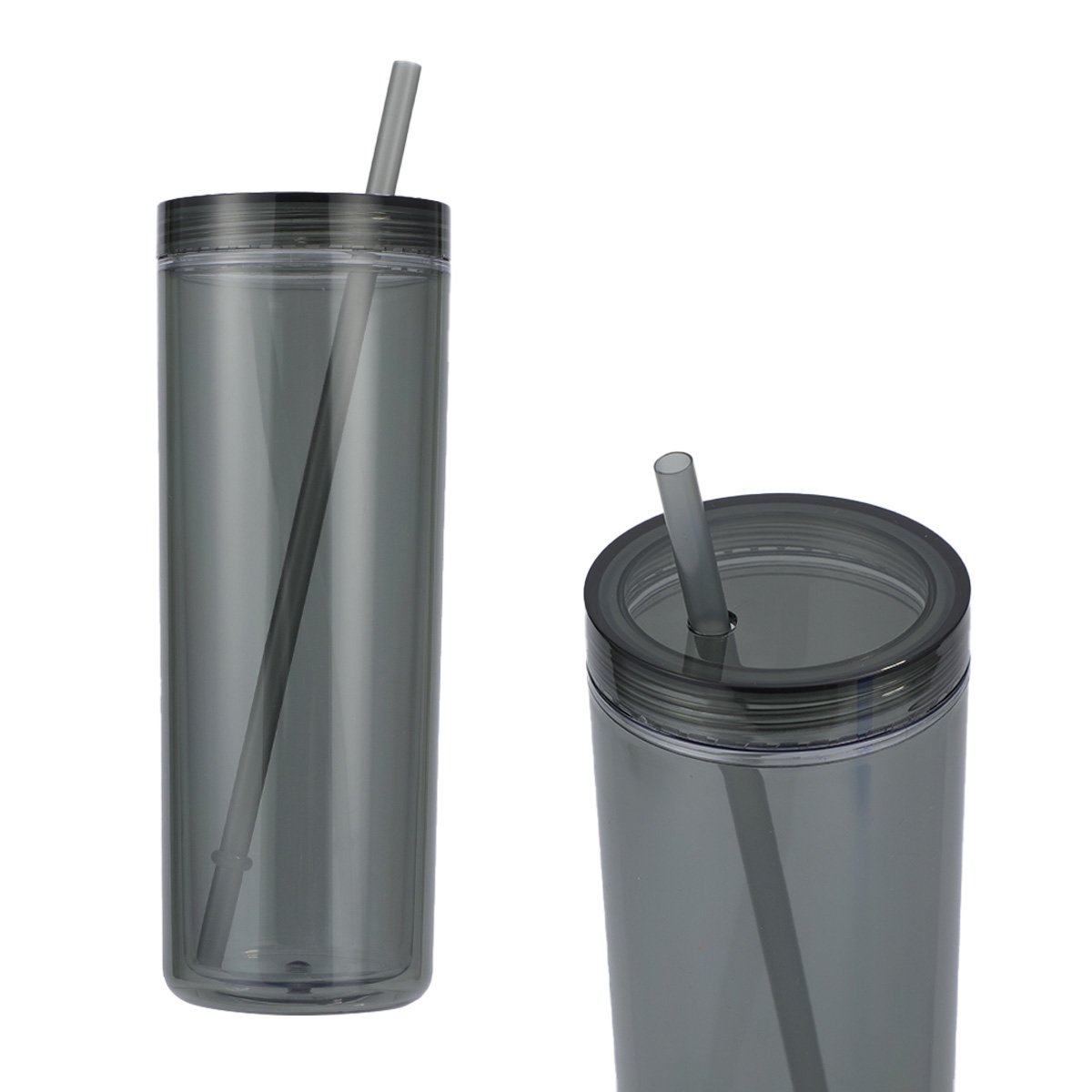 Arden 16 oz Recycled Acrylic Straw Tumbler 1