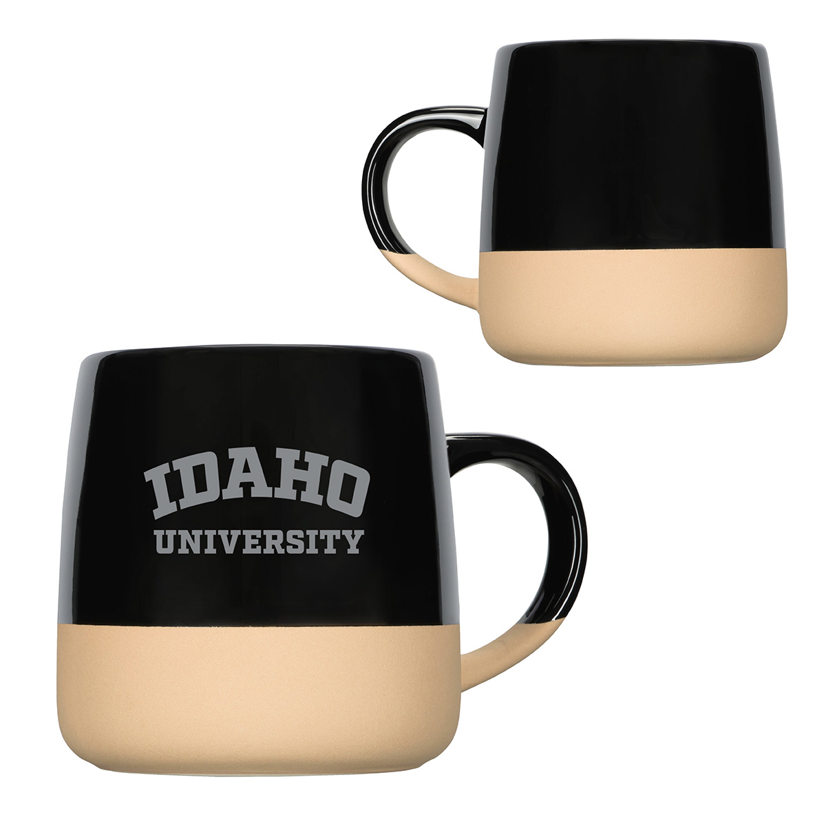 Artisan 15 oz Ceramic Mug w/ Clay Base 1