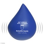 Wobble Droplet Stress Reliever - Blue Wobble Droplet Stress Reliever - Blue