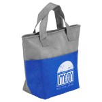 Santa Ana Non-Woven Insulated Snack Tote - Blue/Gray Santa Ana Non-Woven Insulated Snack Tote - Blue/Gray